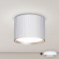 Brilagi - ściemnialna oprawa punktowa LED RGB+CCT STRIPY 1xGX53/14W/230V 2700-6500K Wi-Fi Tuya srebrna