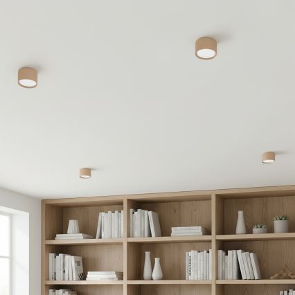 Brilagi - LED RGB+CCT ściemnialna oprawa punktowa SMOOTH 1xGX53/14W/230V 2700-6500K Wi-Fi Tuya beżowa