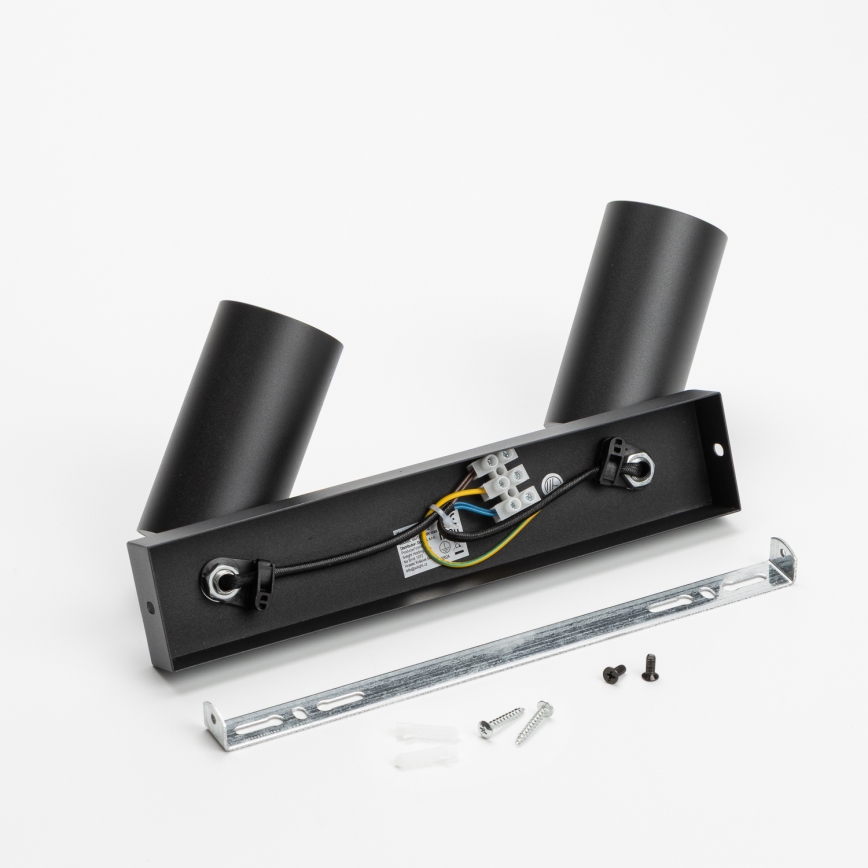 Brilagi - LED RGBW ściemnialna oprawa punktowa SELE 2xGU10/4,8W/230V 3000K czarna/złota + pilot zdalnego sterowania