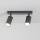 Brilagi - Ściemnialna oprawa punktowa LED RGBW SELE 2xGU10/6,5W/230V 2700-6500K czarny/złoty