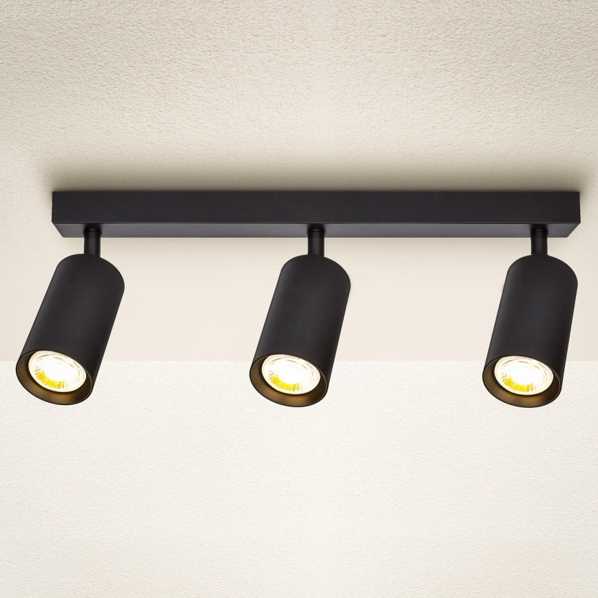 Brilagi - ściemnialna oprawa punktowa LED RGBW SELE 3xGU10/6,5W/230V 2700-6500K czarna