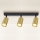 Brilagi - ściemnialna oprawa punktowa LED RGBW SELE GOLDEN 3xGU10/6,5W/230V 2700-6500K czarny/złoty