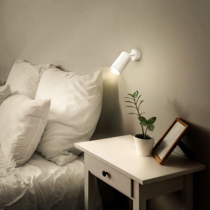 Brilagi - LED RGBW ściemnialna oprawa punktowa SELE 1xGU10/4,8W/230V 3000K biała + pilot zdalnego sterowania