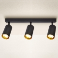Brilagi - Ściemnialna oprawa punktowa LED SELE 3xGU10/6,5W/230V 2700-6500K czarna/złota