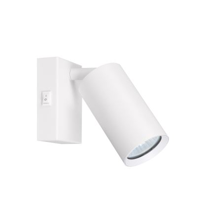 Brilagi - LED RGBW ściemnialny kinkiet punktowy z wyłącznikiem SELE 1xGU10/4,8W/230V 3000K biały + zdalne sterowanie