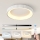 Brilagi - ściemnialna oprawa sufitowa FALCON MODERN LED/54W/230V 3000-6000K 60 cm biała + pilot zdalnego sterowania
