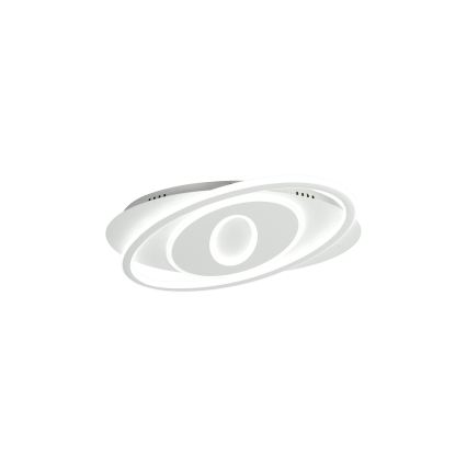 Brilagi - LED ściemnialna lampa sufitowa IRIS LED/78W/230V 3000-6000K 37x49 cm biała + pilot zdalnego sterowania