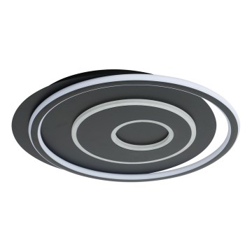 Brilagi - Ściemnialna oprawa sufitowa IRIS LED/83W/230V 3000-6000K 46x50 cm czarna + pilot zdalnego sterowania