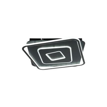 Brilagi - LED ściemnialna lampa sufitowa IRIS LED/98W/230V 3000-6000K 50x50 cm czarna + pilot zdalnego sterowania