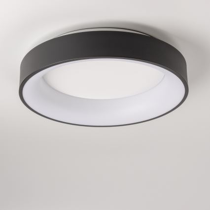 Brilagi - Ściemnialna lampa sufitowa LED FALCON LED/40W/230V 3000-6500K śr. 45 cm czarna + pilot