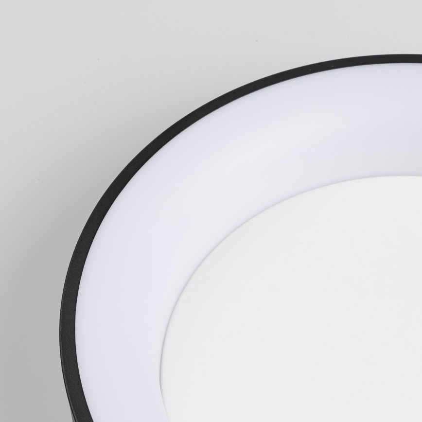 Brilagi - Ściemnialna lampa sufitowa LED FALCON LED/40W/230V 3000-6500K śr. 45 cm czarna + pilot