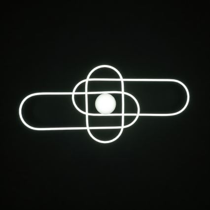BRILAGI - LED Ściemnialna lampa sufitowa APOLLO LED/58W/230V 3000-6500K 43,2x101,2 cm matowy chrom + pilot zdalnego sterowania