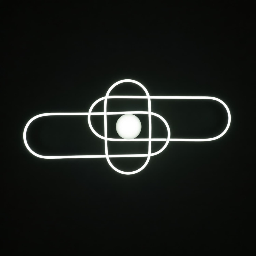 BRILAGI - LED Ściemnialna lampa sufitowa APOLLO LED/58W/230V 3000-6500K 43,2x101,2 cm matowy chrom + pilot zdalnego sterowania