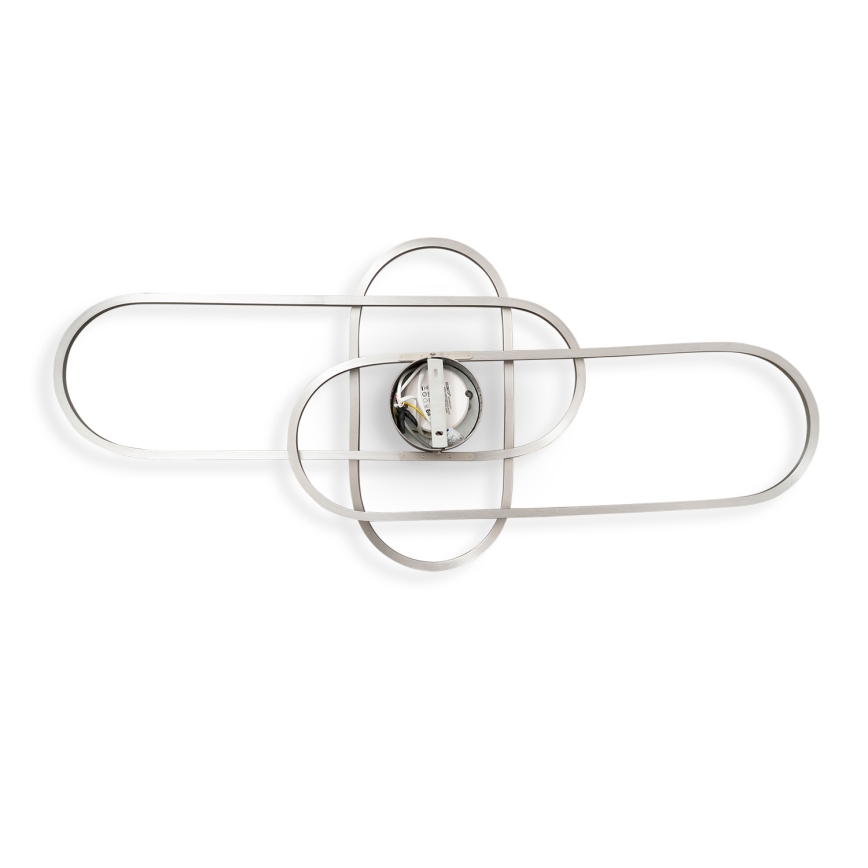BRILAGI - LED Ściemnialna lampa sufitowa APOLLO LED/58W/230V 3000-6500K 43,2x101,2 cm matowy chrom + pilot zdalnego sterowania