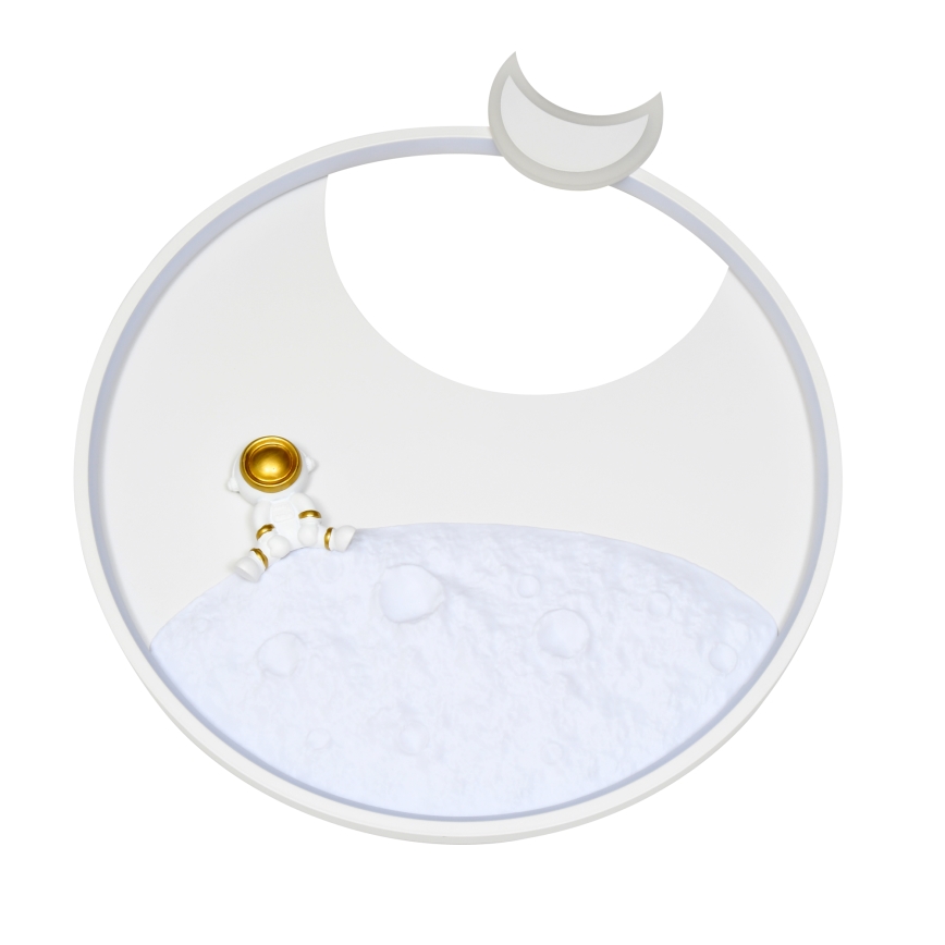 Brilagi - LED ściemniana lampa sufitowa dla dzieci ASTRO LED/20W/230V Ø 50 cm 3000-6000K astronauta + pilot zdalnego sterowania