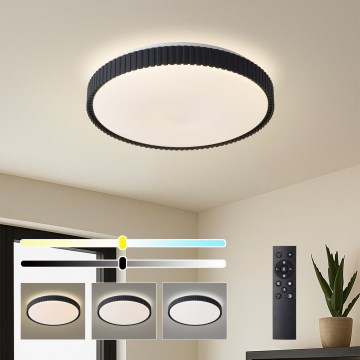 Brilagi - ściemnialna oprawa sufitowa LED CORVO LED/72W/230V 3000-6000K czarna, średnica 50 cm + pilot zdalnego sterowania