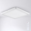 Brilagi - Ściemnialna oprawa sufitowa LED ESTELA SQUARE LED/36W/230V 3000-6500K 31x31 cm biała + zdalne sterowanie