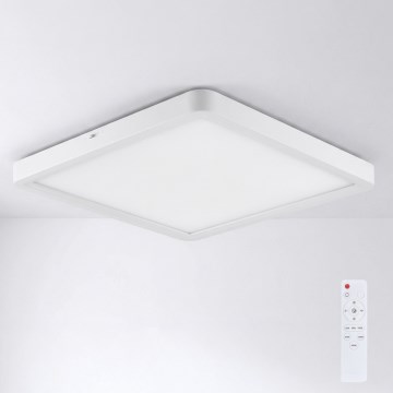 Brilagi - Ściemnialna oprawa sufitowa LED ESTELA SQUARE LED/36W/230V 3000-6500K 31x31 cm biała + zdalne sterowanie