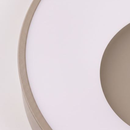 BRILAGI - LED ściemnialna oprawa sufitowa FALCON II LED/67W/230V 3000-6500K śr. 40 cm beżowa + zdalne sterowanie