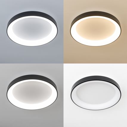 Brilagi - LED ściemnialna lampa sufitowa FALCON II LED/99W/230V 3000-6500K średnica 60 cm czarna + pilot zdalnego sterowania