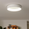 Brilagi - ściemnialna oprawa sufitowa LED FALCON LED/80W/230V 3000-6500K śr. 60 cm biała + pilot zdalnego sterowania