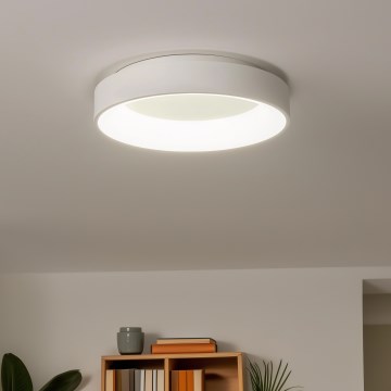 Brilagi - ściemnialna oprawa sufitowa LED FALCON LED/80W/230V 3000-6500K śr. 60 cm biała + pilot zdalnego sterowania
