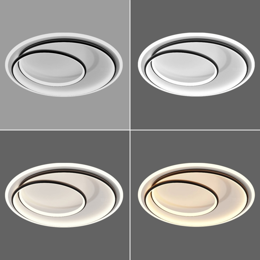 Brilagi - ściemnialna oprawa sufitowa LED FLARE LED/38W/230V śr. 48 cm 3000-6000K + pilot zdalnego sterowania