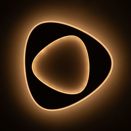 Brilagi - Ściemnialna lampa sufitowa FLARE LED/70W/230V 55x55 cm 3000/4000/6000K + pilot zdalnego sterowania