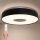 Brilagi - ściemnialna oprawa sufitowa LED JAMIS LED/48W/230V 3000-6500K śr. 39 cm czarna + pilot zdalnego sterowania