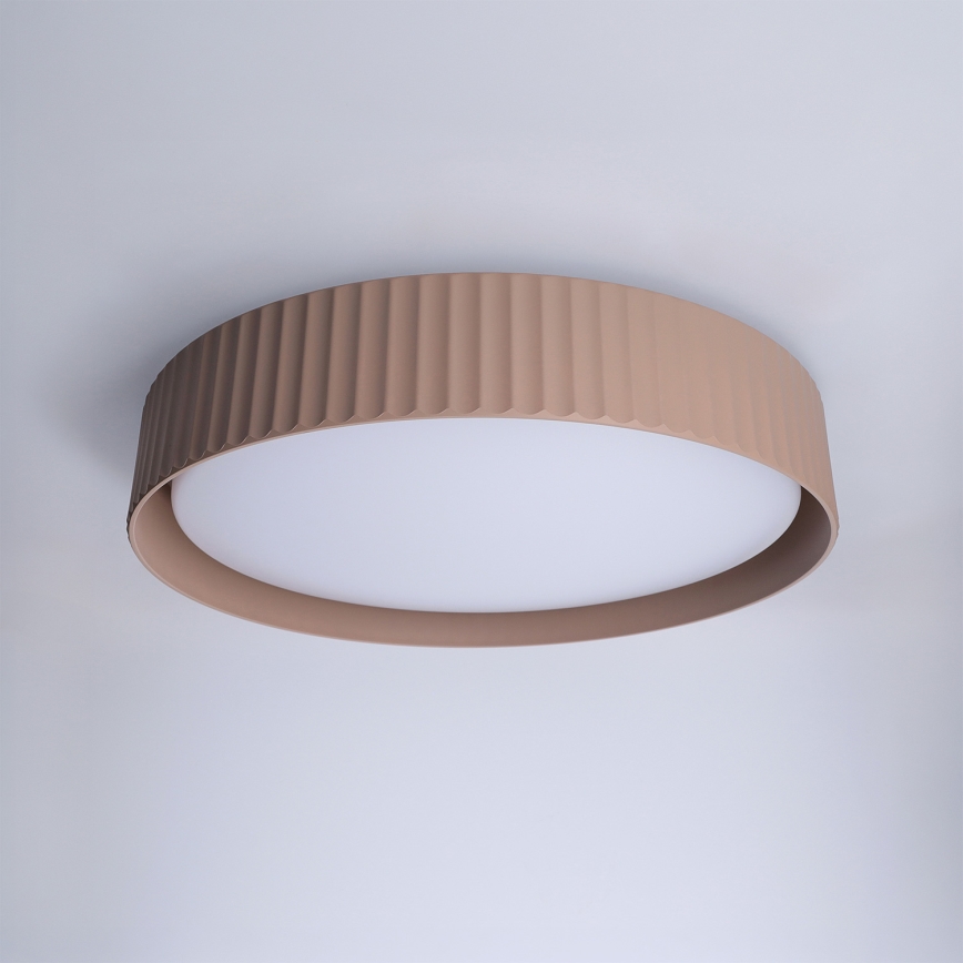 Brilagi - Ściemnialna lampa sufitowa LED LUCIA LED/48W/230V 3000-6500K Ø 41 cm brązowa + pilot zdalnego sterowania