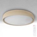 Brilagi - Ściemnialna oprawa sufitowa LED LUCIA LED/60W/230V 3000-6500K śr. 59 cm beżowa + pilot zdalnego sterowania