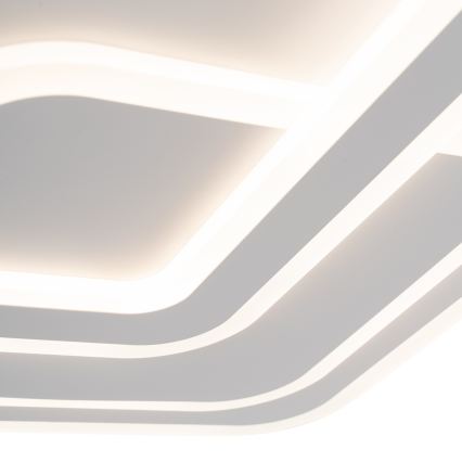 Brilagi - ściemnialna oprawa sufitowa MODERN LED/80W/230V 3000-6000K 52,5x52,5 cm + pilot zdalnego sterowania