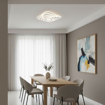 Brilagi - LED ściemnialny plafon sufitowy MODERN LED/210W/230V 3000-6000K 55x55 cm + pilot zdalnego sterowania