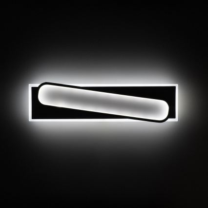 Brilagi - ściemnialna oprawa sufitowa LED OUTLINE LED/52W/230V 3000-6000K 15x60 cm biały/czarny + pilot zdalnego sterowania