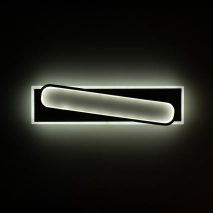 Brilagi - ściemnialna oprawa sufitowa LED OUTLINE LED/52W/230V 3000-6000K 15x60 cm biały/czarny + pilot zdalnego sterowania