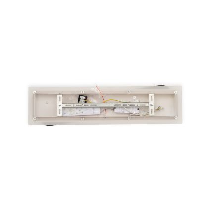 Brilagi - ściemnialna oprawa sufitowa LED OUTLINE LED/52W/230V 3000-6000K 15x60 cm biały/czarny + pilot zdalnego sterowania