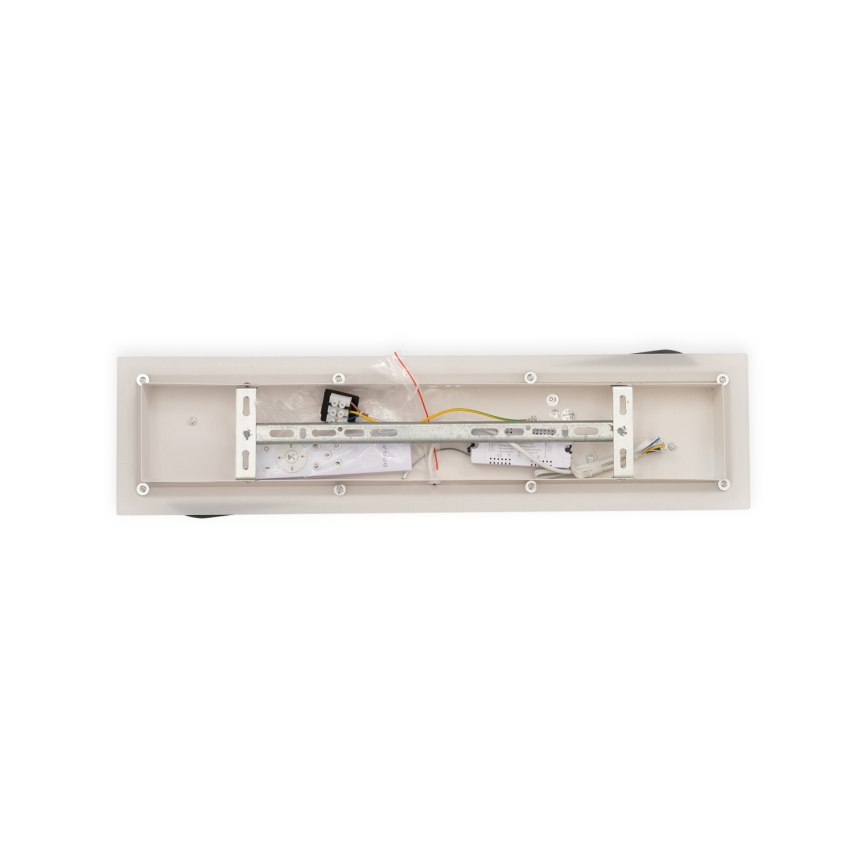 Brilagi - ściemnialna oprawa sufitowa LED OUTLINE LED/52W/230V 3000-6000K 15x60 cm biały/czarny + pilot zdalnego sterowania