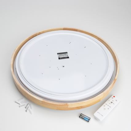 Brilagi - Lampa sufitowa LED ściemnialna PINE LED/60W/230V śr. 52 cm 3000-6500K + zdalne sterowanie