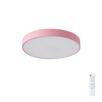 Brilagi - ściemnialna lampa sufitowa LED POOL LED/48W/230V 3000-6000K śr. 40 cm różowa + pilot zdalnego sterowania