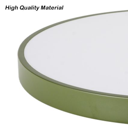 Brilagi - Ściemnialna oprawa sufitowa POOL LED/48W/230V 3000–6000K średnica 40 cm zielona + pilot zdalnego sterowania