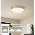 Brilagi - Ściemnialna oprawa sufitowa LED POOL LED/48W/230V 3000-6000K śr. 40 cm złota + pilot zdalnego sterowania