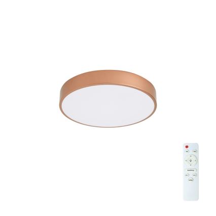 Brilagi - Ściemnialna oprawa sufitowa LED POOL LED/48W/230V 3000-6000K śr. 40 cm brązowa + pilot zdalnego sterowania