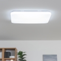 Brilagi - Ściemnialna oprawa sufitowa LED SHINE LED/24W/230V Ø 60 cm 3000/4000/6500K kremowa + pilot zdalnego sterowania