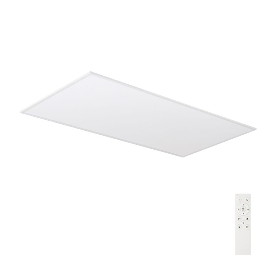 BRILAGI - Ściemnialna oprawa sufitowa SLIMFRAME LED/80W/230V 120x60 cm 3000-6000K biała + zdalne sterowanie (pilot w zestawie)