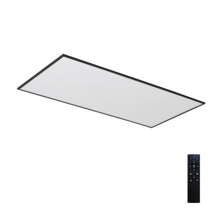 Brilagi - LED ściemnialna oprawa sufitowa SLIMFRAME LED/80W/230V 120x60 cm 3000-6000K czarna + pilot zdalnego sterowania