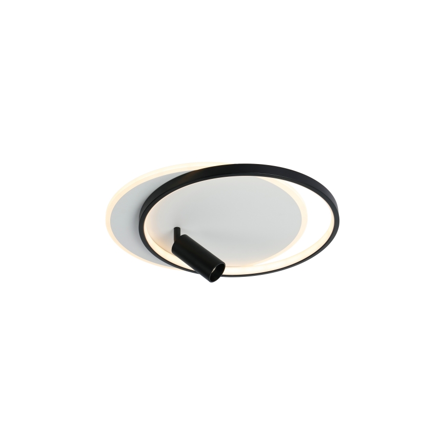 Brilagi - ściemnialna lampa sufitowa LED UNITY LED/48W/230V + 1xGU10/3W 3000-6000K 39x45 cm biały/czarny + pilot zdalnego sterowania
