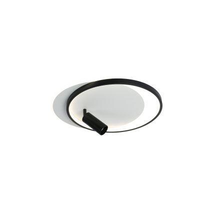 Brilagi - ściemnialna lampa sufitowa LED UNITY LED/48W/230V + 1xGU10/3W 3000-6000K 39x45 cm biały/czarny + pilot zdalnego sterowania