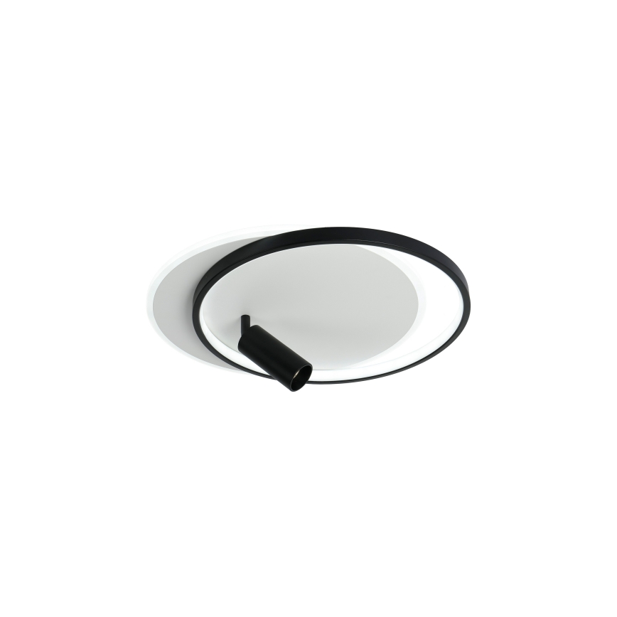 Brilagi - ściemnialna lampa sufitowa LED UNITY LED/48W/230V + 1xGU10/3W 3000-6000K 39x45 cm biały/czarny + pilot zdalnego sterowania