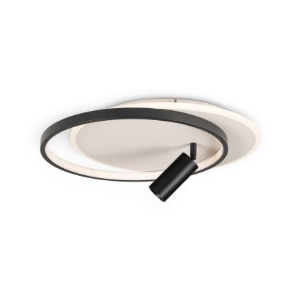Brilagi - ściemnialna lampa sufitowa LED UNITY LED/48W/230V + 1xGU10/3W 3000-6000K 39x45 cm biały/czarny + pilot zdalnego sterowania