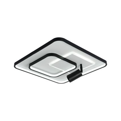 Brilagi - LED ściemnialna oprawa sufitowa UNITY LED/75W/230V + 1xGU10/3W 3000-6000K 50x50 cm biało-czarna + pilot zdalnego sterowania